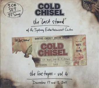 Cold Chisel - The Live Tapes - Vol 4 (2017) {3CD Set Universal CC017}