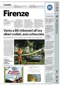 la Repubblica Firenze - 30 Ottobre 2018