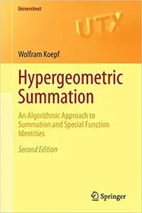 Hypergeometric Summation: An Algorithmic Approach to Summation and Special Function Identities (Repost)