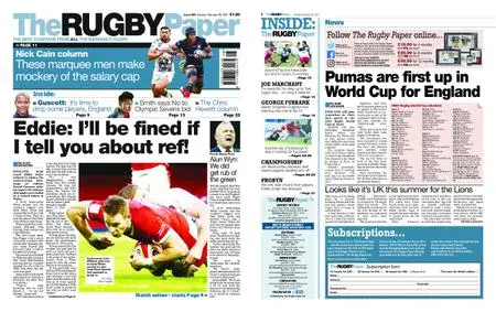 The Rugby Paper – February 28, 2021