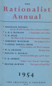 New Humanist - The Rationalist Annual, 1954