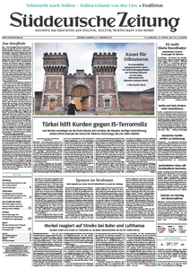Süddeutsche Zeitung vom Dienstag, 21. Oktober 2014