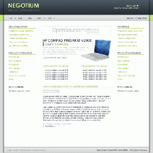 Negotium Premium Joomla Template