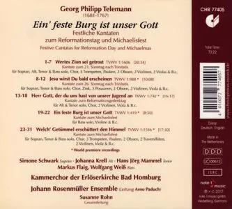 Susanne Rohn, Johann Rosenmüller Ensemble - Telemann: Ein' feste Burg is unser Gott (2017)