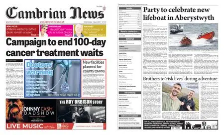Cambrian News South Ceredigion – 06 July 2023