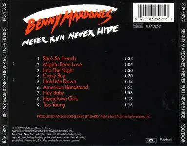 Benny Mardones - Never Run Never Hide (1980) {1988 Polydor} **[RE-UP]**