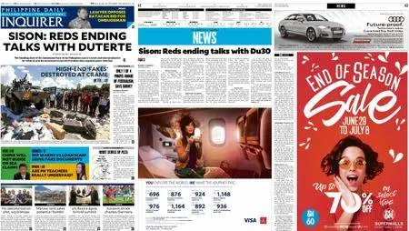 Philippine Daily Inquirer – June 29, 2018