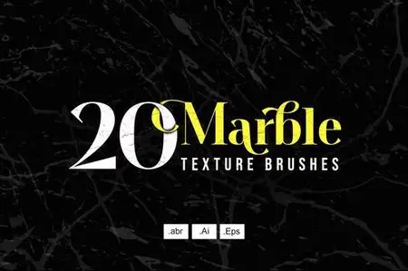 20 Marble Texture Brushes