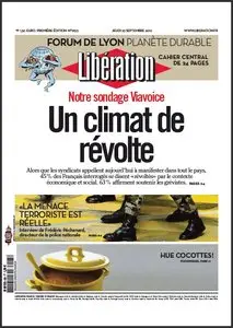 Liberation, du 23 Septembre 2009