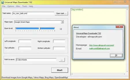 SoftOnPc Universal Maps Downloader 7.02