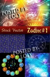 Zodiac #1 - Stock Vector