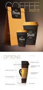 GraphicRiver - Coffee Cup / Coffee Package Mock-Up