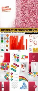 Abstract Design Elements - 25 Vector