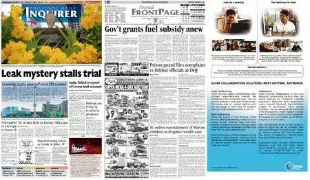 Philippine Daily Inquirer – February 21, 2012
