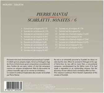 Pierre Hantaï - Domenico Scarlatti: Sonatas, Vol.6 (2019)