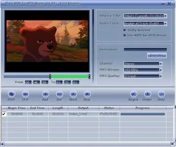 Plato DVD to MP3 Ripper 11.01.02