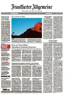 Frankfurter Allgemeine Zeitung FAZ - 13 August 2015