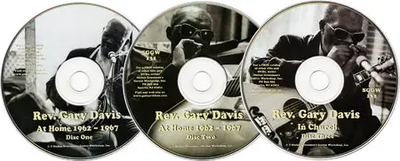 Rev. Gary Davis - Rev. Gary Davis At Home and Church 1962-1967 (2010) 3 CD Set