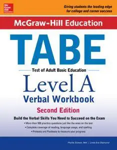 McGraw-Hill Education TABE Level A Verbal Workbook, Second Edition