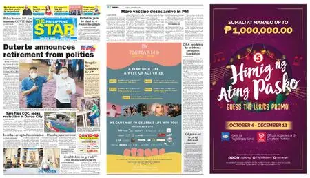 The Philippine Star – Oktubre 03, 2021