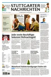 Stuttgarter Nachrichten Stadtausgabe (Lokalteil Stuttgart Innenstadt) - 24. November 2018