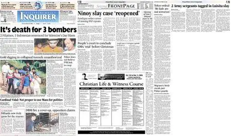Philippine Daily Inquirer – October 29, 2005