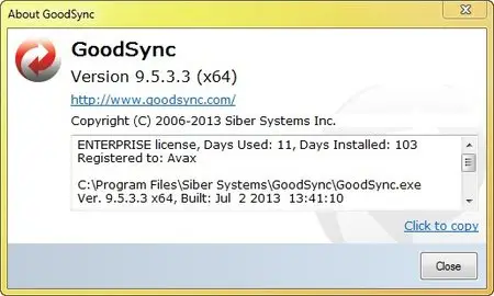 GoodSync Enterprise 9.5.3.3