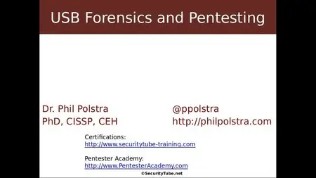 Pentester Academy - USB Forensics and Pentesting