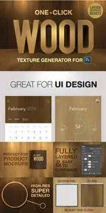 CreativeMarket - Wood Texture Generator - One Click