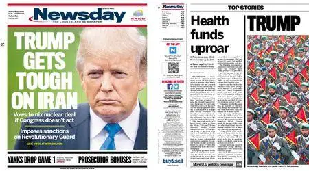 Newsday – October 14, 2017