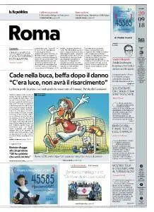 la Repubblica Roma - 20 Settembre 2018