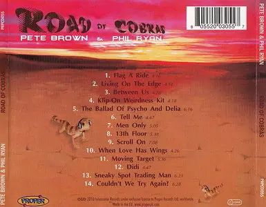 Pete Brown & Phil Ryan - Road Of Cobras (2010)