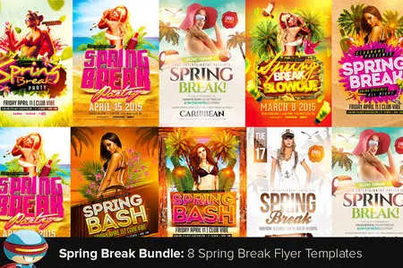 CreativeMarket - Spring Break Bundle