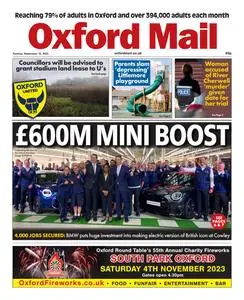 Oxford Mail - 12 September 2023