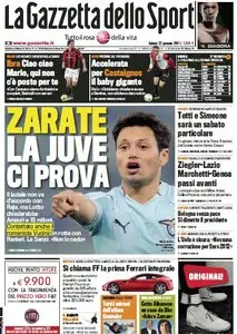 La Gazzetta dello Sport (22-01-11)