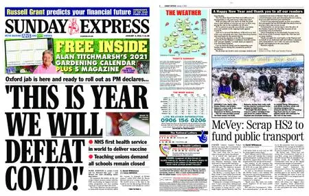 Daily Express – January 03, 2021