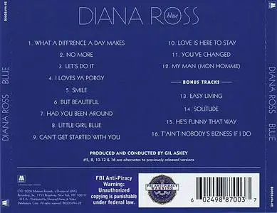 Diana Ross - Blue (2006) {Unreleased 1972 Album}