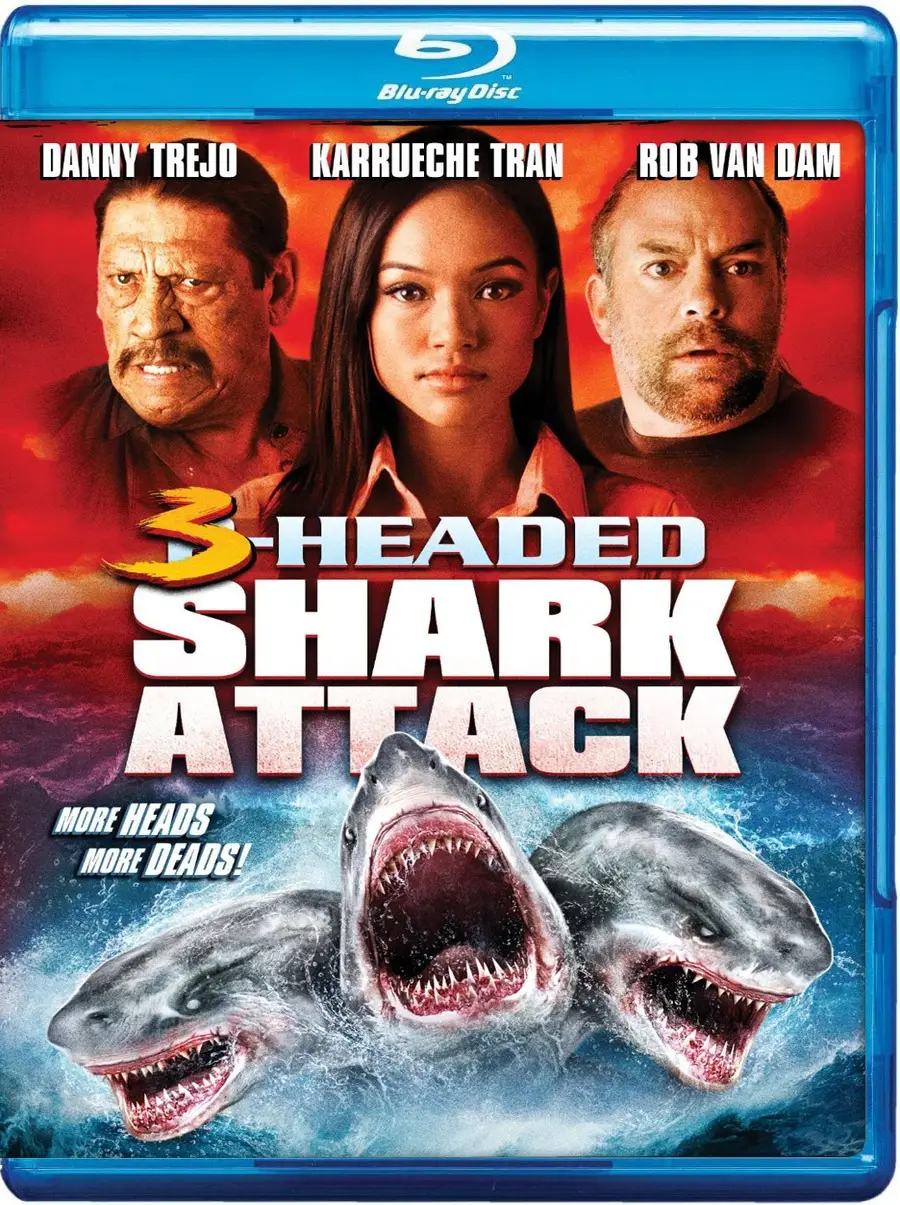 Cast di 3 headed shark attack