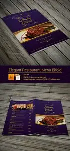 GraphicRiver Elegant Restaurant Menu Bifold