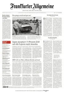 Frankfurter Allgemeine Zeitung - 24 Juli 2025