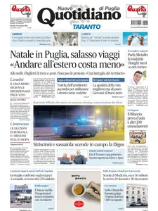 Quotidiano di Puglia Taranto - 17 Dicembre 2024