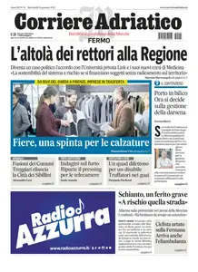 Corriere Adriatico Fermo - 15 Gennaio 2025