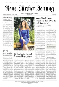 Neue Zurcher Zeitung International - 24 Oktober 2025