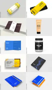10 Mockup Templates Bundle 26
