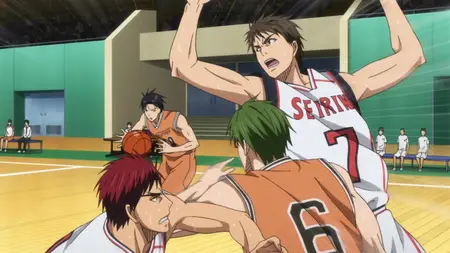 Kuroko no Basket S2 - 06  (BD 1920x1080 x 264 Flac mkv" yEnc
