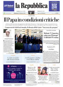 la Repubblica - 23 Febbraio 2025