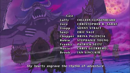 One Piece (1999 S12E40 The Enemy is Luffy!! The Strongest Zombie vs the Straw Hat Crew Koten Gars