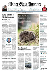 Kölner Stadt-Anzeiger Köln-Nord - 22 Oktober 2024