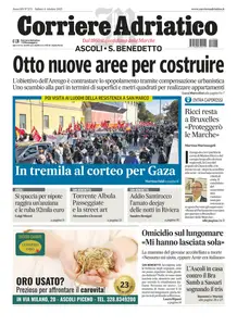 Corriere Adriatico Ascoli - 4 Ottobre 2025