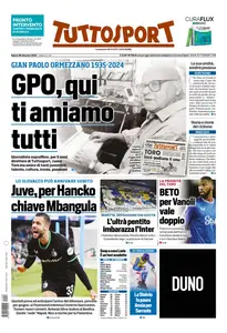 TuttoSport - 28 Dicembre 2024